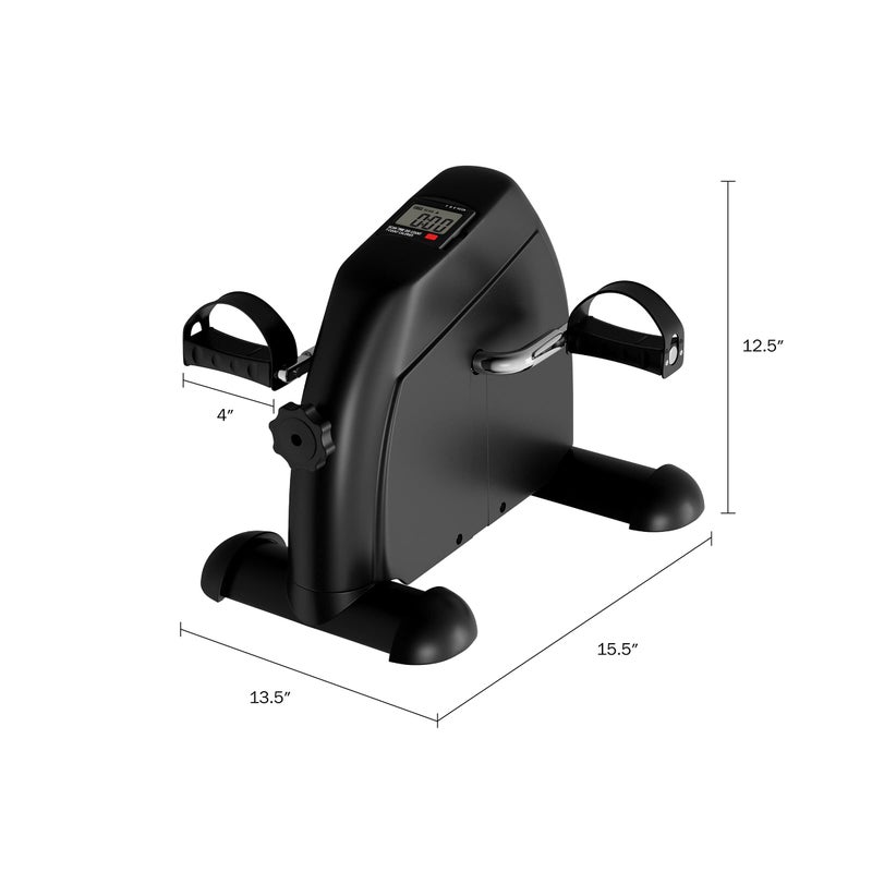 Wakeman Under Desk Bike and Pedal Exerciser - At-Home Physical Therapy Equipment and Exercise Machine for Arms and Legs with LCD Screen by Wakeman Fitness - Image 2